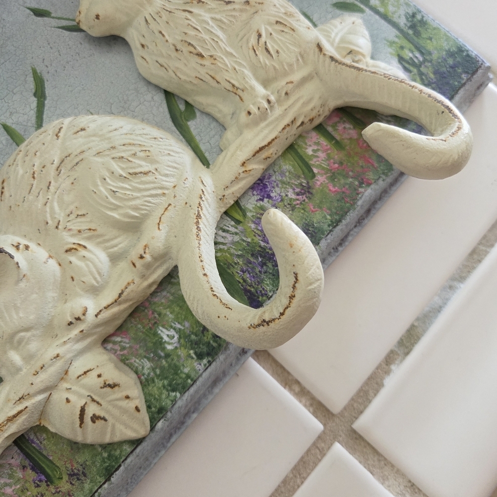 Cat Wall Hook Cat Tails - Wall Decor - Picture 5 of 9